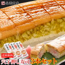 冷凍押し寿司 穴子 3本セット すし 寿司 大起水産 アナゴ あなご 煮穴子 詰め合わせ 福袋 食品 母の日 ギフト プレゼント