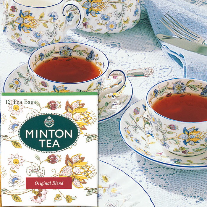 ミントン・ティー ミントン ティーバッグ オリジナルブレンド 2g×12P 英国紅茶 MINTON TEA | 森半 紅茶 プチギフト ホワイトデイ ホワイトデー お返し ギフト おしゃれ ティーパック イギリス 美味しい かわいい 退職 お礼 プレゼント 引っ越し 挨拶 オシャレ 誕生日 ティー 手土産 内祝