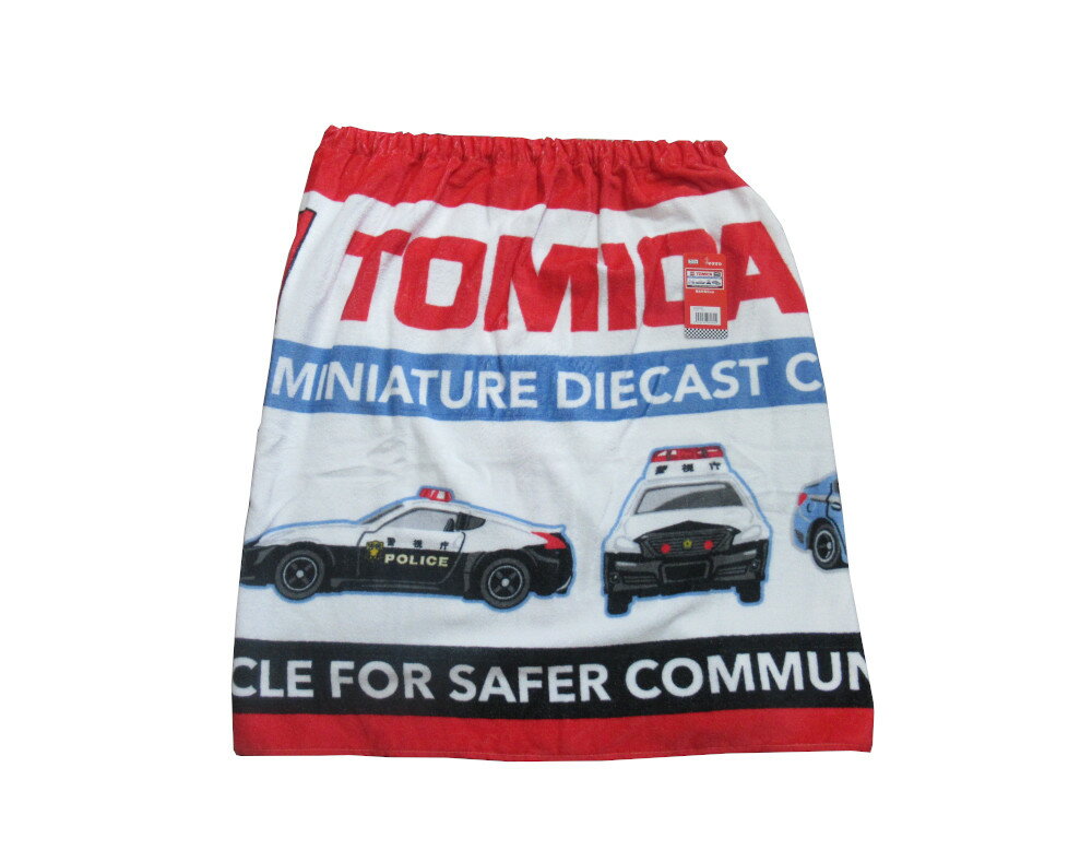 ラップタオル 巻きタオル トミカ マナー 水泳教室、海水浴で大活躍！☆ 約60cm丈 子ども キッズ 男の子..