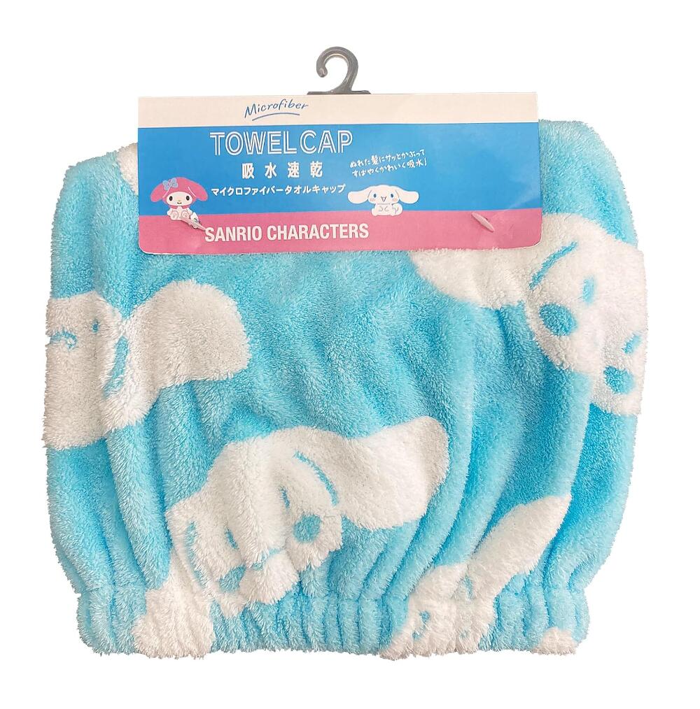 Towels, Handkerchieves - タオルキャップ MF キラキラ シナモロール 約20×45cm