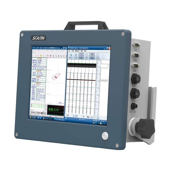 SOUTH シングル周波数デジタル音響測深機 （SDE-28S+） シングル周波数 深度測定 測位データ 水深度データ 低消費電力 フルアルミ製 コンパクト 12.1インチTFT LCDスクリーン オンボードソフトウェア WindowsXPエンベデッドOS【メーカー直輸入】