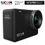 SJCAM 【正規輸入品】 アクションカメラ SJ10 Pro（色：ブラック）SUPERSMOOTHジャイロスタビライザー 防水最大10m ライブストリーミング 4K 60FPS録画 Vlog IPSタッチディスプレイ 1300mAhバッテリー SONY IMX377 デジタルズーム8倍 内部6軸ジャイロ