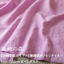 【20周年限定モデル】無地染めフレンチリネン「リノクルール (Lino Couleur)」ムーンダスト 生地の森 50cm単位 限定 リネン 麻 生地 無地