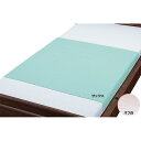 【2枚セット】ポリスムース 両面防水シーツ サイズ90×145cm ホワイト/サックス 【介護用品】【防水】【おねしょ】【子供】【床周り】(4)