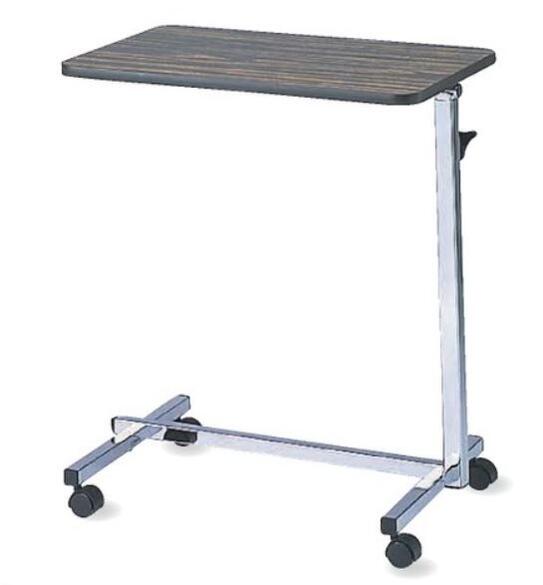 オーバーテーブル（昇降ネジ止め式） 600mm　HP1030ベッドテーブル　サイドテーブル　介護ベッド　机