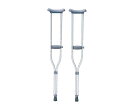 【代引不可】松葉杖（Lサイズ）HC2082T　適応身長(参考)：178〜198cm　【松葉杖】【アルミ製松葉杖】