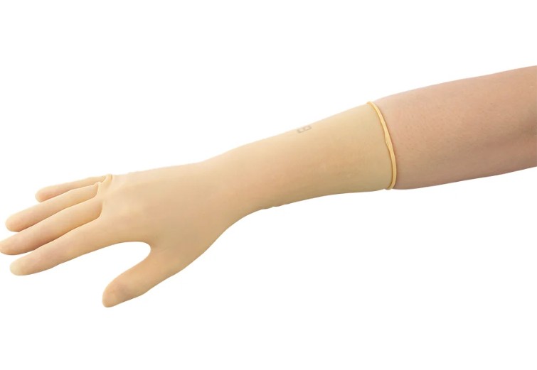 【医療用手袋】ドクターハンドグリップ　OM-130（パウダーフリー　個包装20双入）オカモト手術用手袋パ..