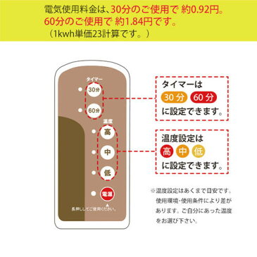 【代引不可】温熱治療器 ぽっかぽか (クロシオ)