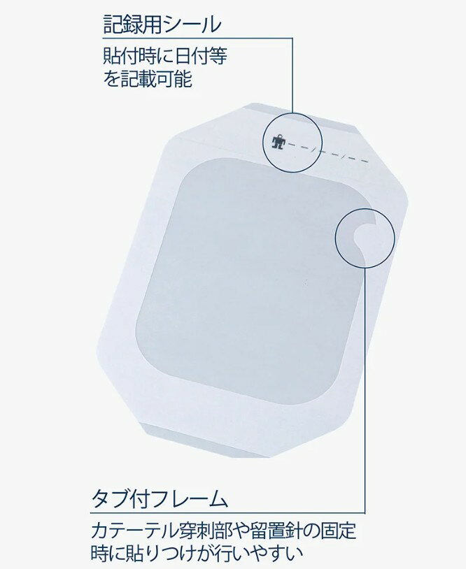 フィルムドレッシング 100×120mm 20枚入大判 傷口保護 使い捨て防水 医療用 介護用 在宅ケア 看護用