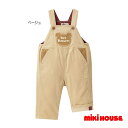 【SALE_セール】【メール便_送料無料】mikihouse(ミキハウス) ホットビスケッツ オーバーオール73-3301-492 S(70-80cm)M(8...