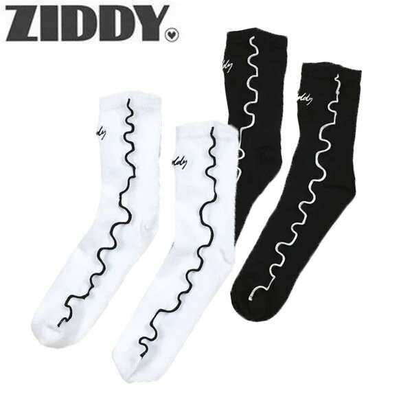 【SALE_セール】ZIDDY(ジディー) メロー刺しゅうロゴソックス(19-21cm)(22-24cm)1239-60573