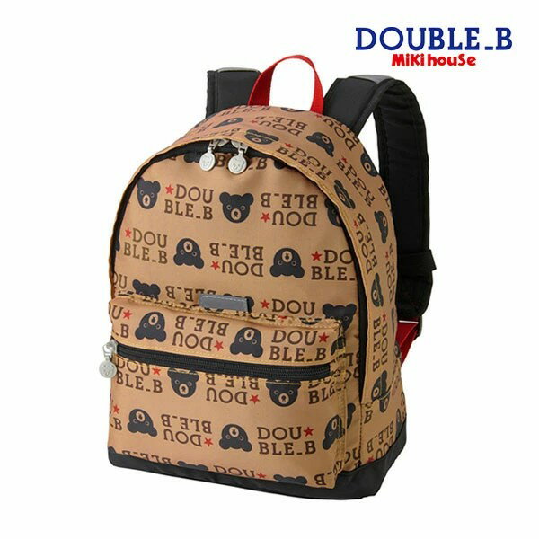 mikihouse(ミキハウス) リュック チョコレートベアリュック〈容量8L〉 キッズ こども 子供 かばん 男の子 女の子 通園 入園 遠足 おでかけ W22×H27×D12cm 60-8226-497