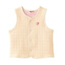 ミキハウス mikihouse ホットビスケッツ 50%OFF 新生児ベスト 胴着 〈フリー(70cm-85cm)〉 ベビー服 アウター 防寒 ベスト 羽織 ...