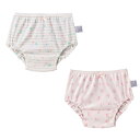 【SALE_セール】【メール便_送料無料】mikihouse(ミキハウス)星・花柄ショーツ2枚セット女の子(90cm-130cm )10-2405-617(B)...