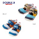 【SALE_セール】【送料無料】mikihouse(ミキハウス)ダブルB ダブルラッセルベビーシューズ(14cm-15.5cm)62-9301-685ベビー キッズ 赤ちゃん 男の子 女の子 靴 プレゼント 出産祝い