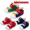 ミキハウス　mikihouse　mロゴ　セカンドベビーシューズ(13.5cm・14cm・14.5cm・15cm・15.5cm）10-9304-494　男の子　女の子　靴　プレゼント　 出産祝い