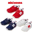 ミキハウス mikihouse mロゴ セカンドベビーシューズ(13.5cm・14cm・14.5cm・15cm・15.5cm)11-9303-498 男の子 女の子 靴 プレゼント 出産祝い