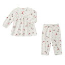 【セール30%OFF SALE_セール】【メール便_送料無料】mikihouse(ミキハウス) パジャマ ルームウェア 11-7304-266長袖 ながそで 寝...