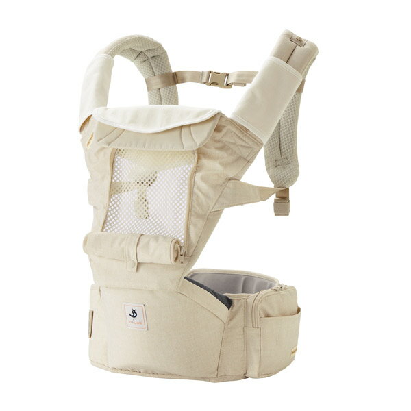 【ブラックフライデー_ポイント13倍】ミキハウス MIKIHOUSE　ミキハウス × ポグネー　ベビーキャリア ポグネーヒップシートキャリア正規販売店 POGNAE SG認証 出産祝い ギフト45-6075-140 3