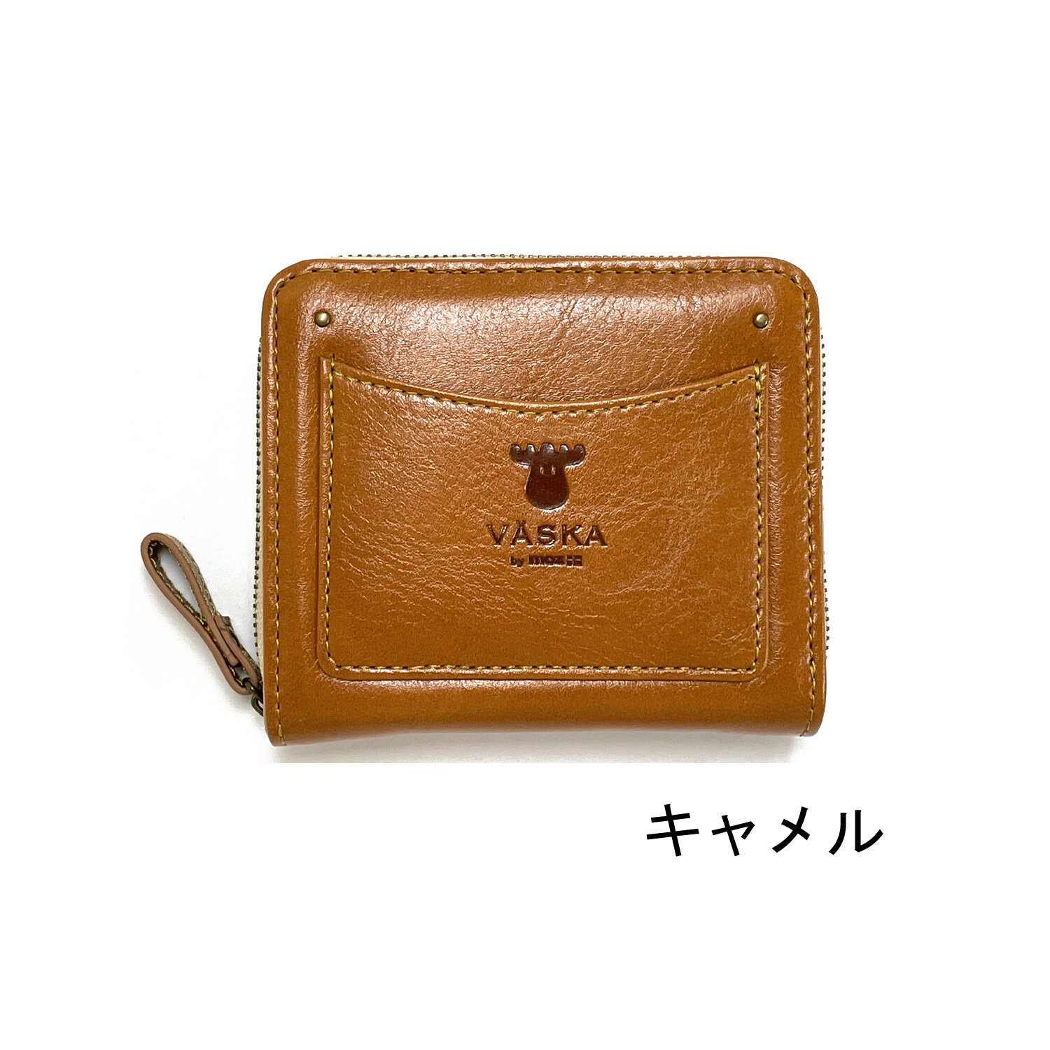 VASKA by moz ランガ RF札入れ モズ モズ財布 moz VASKA ヘラジカ 財布 折財布 多機能 カード収納 レディース ガールズ ティーンズ ボーイズ