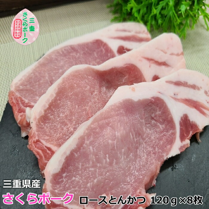 国産 豚肉 【さくらポーク】 とんかつ用 豚ロース 120g