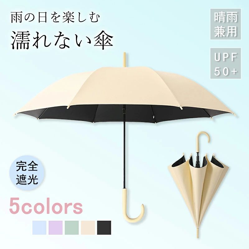 濡れない 傘 ぬれないんブレラ 傘ケース 傘カバー 傘 雨傘 晴雨兼用 2タイプ 自動式 スライドカバー 付き 雨傘 長傘 遮光 便利 強風 雨の日 便利 機能 車 電車 ぬれない カバー ギフト レディース メンズ ギト 梅雨 新生活