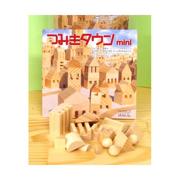 木工工作キット 加賀谷木材 つみきタウン mini