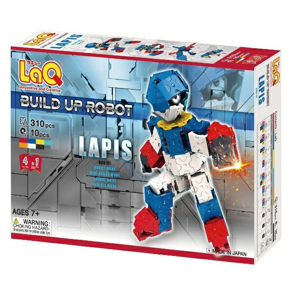 LaQラキューLaQビルドアップロボラピスBUR-01|ブロックヨシリツ日本製知育玩具パズルプログラ