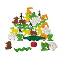 HABA ハバ ゲーム・ワニに乗る？ HA4922 おもちゃ 木のおもちゃ ゲーム ファミリーゲーム 積み木 積木 つみき 形合わせ 知育玩具 知育 出産祝い 誕生日 クリスマス プレゼント