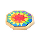 【スーパーセールクーポン】GRIMM'S グリムス にじのオクタゴン・ミニ GM43380 | 木のおもちゃ 積み木 積木 つみき アーチ レインボー 出産祝い...