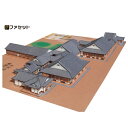 ペーパークラフト ファセット 日本名城シリーズ 復元 幕末期 名古屋城 本丸御殿 1/300(31)