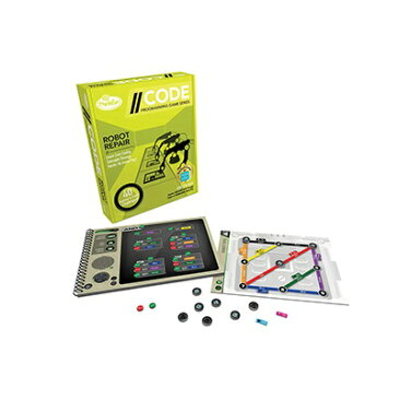 プログラム パズル ゲーム ThinkFun シンクファン CODE ROBOT RERAIR(ロボット・リペア—)