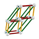 科学玩具・構成玩具 ZOMETOOL ゾムツール 4次元中級 4次元の角柱と角錐 zom1041