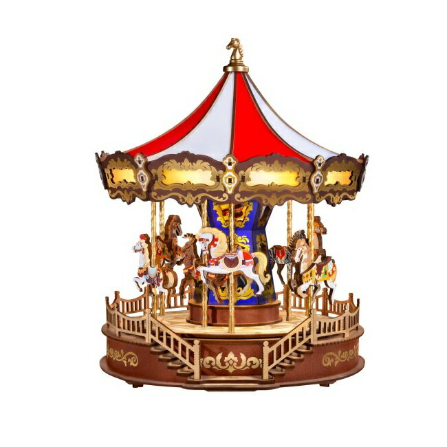 Robotime 夢幻のメリーゴーランド 666663-AMC01 日本語説明書付き つくるんです Robotime ロボタイム 立体パズル 木製 DIY 3Dウッドパズル 工作キット 組み立てキット インテリア