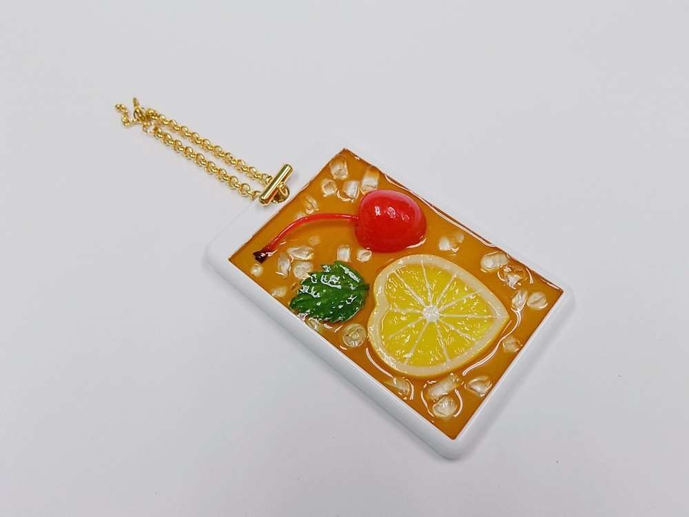 【 パスケース レモンティー（レモンハート） 】 日本製 小物 食品サンプル おもしろ プレゼント かわ..