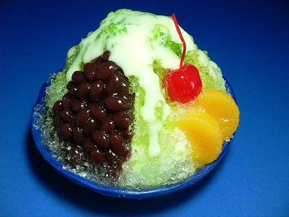 【 食品サンプル氷宇治金時 】 日本製 小物 食品サンプル おもしろ プレゼント かわいい おしゃれ ハンドメイド 模型 フェイクフード フード 食べ物 パーツ...