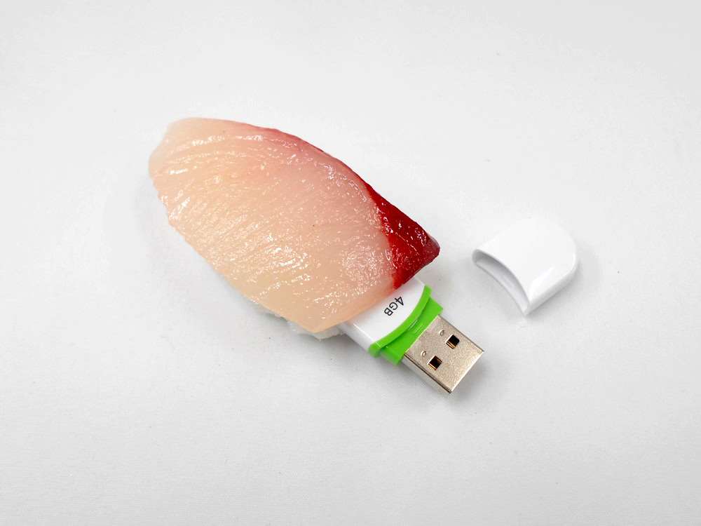 【 USB メモリ 寿司 ハマチ 】 日本製