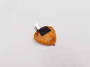 【 ヘアクリップ煎餅・のり 三角 】日本製 小物 食品サンプル おもしろ プレゼント かわいい おしゃれ ハンドメイド 模型 フェイクフード フード 食べ物 パ...