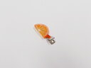 【 ヘアクリップ オレンジスライス・小1/2 】日本製 小物 食品サンプル おもしろ プレゼント かわいい おしゃれ ハンドメイド 模型 フェイクフード フード...