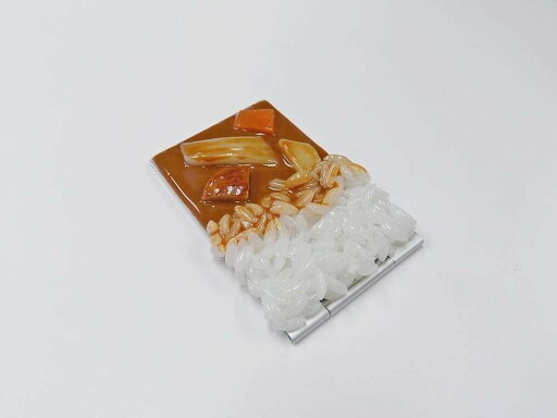 【 鏡 カレーライス 】 日本製 小物 食品サンプル おもしろ プレゼント かわいい おしゃれ ハンドメイド 模型 フェイクフード フード 食べ物 パーツ 撮影 大阪 ユニーク Japan 雑貨 【 鏡 カレーライス 】 日本製 小物 食品サンプル おもしろ プレゼント かわいい おしゃれ ハンドメイド 模型 フェイクフード フード 食べ物 パーツ 撮影 大阪 ユニーク Japan 雑貨