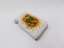 【 ミンティア ケース 納豆ご飯 】 日本製 小物 食品サンプル おもしろ プレゼント かわいい おしゃれ ハンドメイド ポーチ バッグ 模型 フェイクフード ...