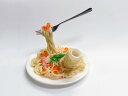 【 ペン立て サーモンクリームスパ 】 日本製 小物 食品サンプル おもしろ プレゼント かわいい おしゃれ ハンドメイド 模型 フェイクフード フード 食べ物...