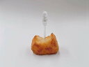 【 カード立て 焼おにぎり 欠け・小 】 日本製 メモスタンド 小物 食品サンプル おもしろ プレゼント かわいい おしゃれ ハンドメイド 模型 フェイクフード フード 食べ物 パーツ 撮影 ぬい撮 ユニーク