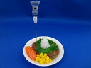 【 カード立て おろしハンバーグ 】 日本製 メモスタンド 小物 食品サンプル おもしろ プレゼント かわいい おしゃれ ハンドメイド 模型 フェイクフード フ...