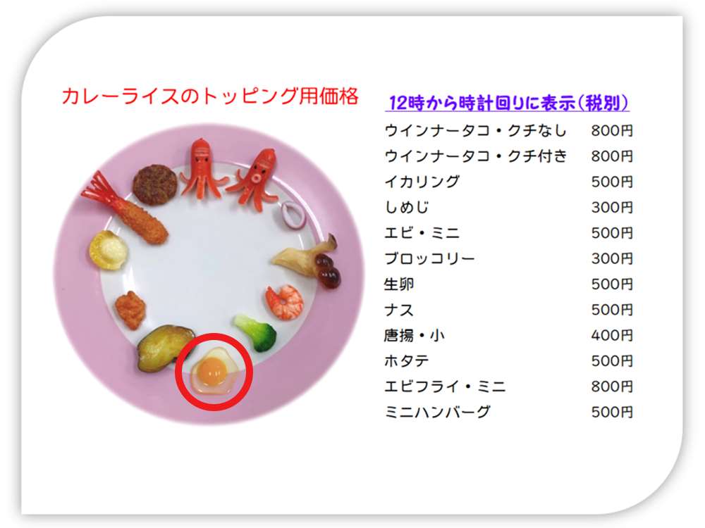 【 パーツ 生卵 】食品