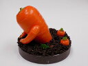 【 スマホスタンド人参さん 】 日本製 小物 食品サンプル おもしろ プレゼント かわいい おしゃれ ハンドメイド 模型 フェイクフード フード 食べ物 パーツ 撮影 ぬい撮 ユニーク Japan 携帯 ガジェット