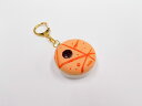 【 キーホルダー マカロン・パパイアオレンジ 】 日本製 小物 食品サンプル おもしろ プレゼント かわいい おしゃれ ハンドメイド ポーチ バッグ ぬい撮り ...