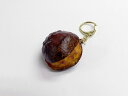 【 キーホルダー 笑栗 】 日本製 小物 食品サンプル おもしろ プレゼント かわいい おしゃれ ハンドメイド ポーチ バッグ 模型 フェイクフード フード 食...