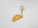 【 キーホルダー ビスケット割れ 1/2】 日本製 小物 食品サンプル おもしろ プレゼント かわいい おしゃれ ハンドメイド ポーチ バッグ 模型 フェイクフ...