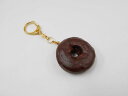 【 キーホルダー ドーナツ 小 ・ チョコ】 日本製 小物 食品サンプル おもしろ プレゼント かわいい おしゃれ ハンドメイド ポーチ バッグ 模型 フェイク...